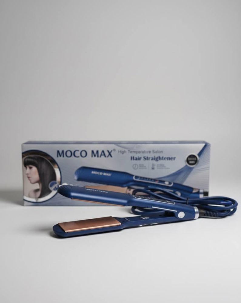 MOCO MAX MX-9901 مكواة فرد الشعر الاحترافية بدرجة حرارة عالية_thumbnail_0