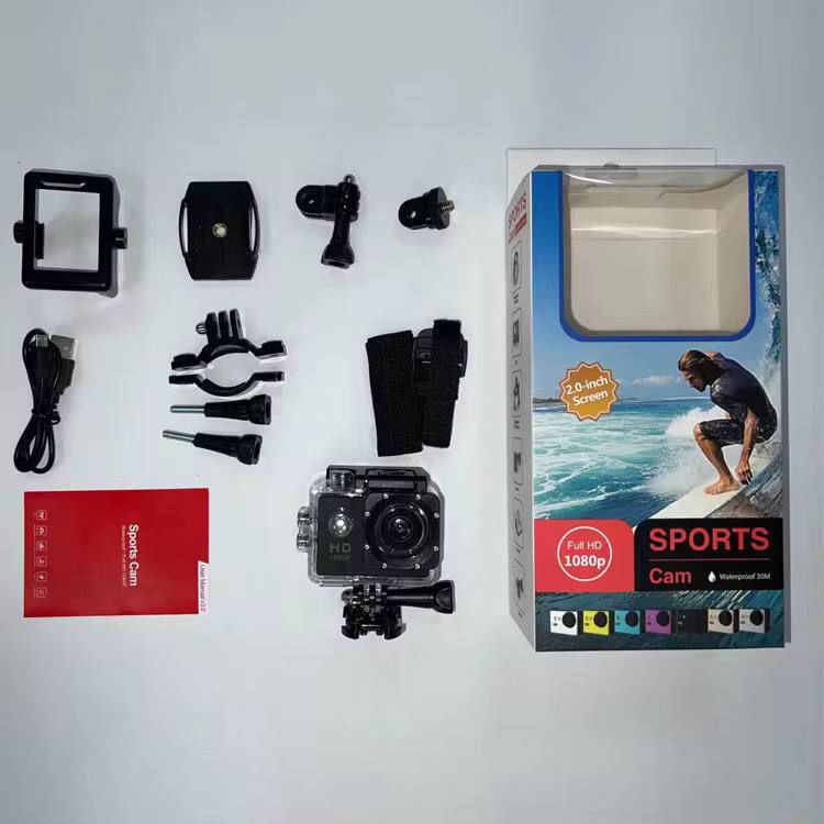 كاميرا رياضية مقاومة للماء – Sports Cam Full HD 1080p_thumbnail_1