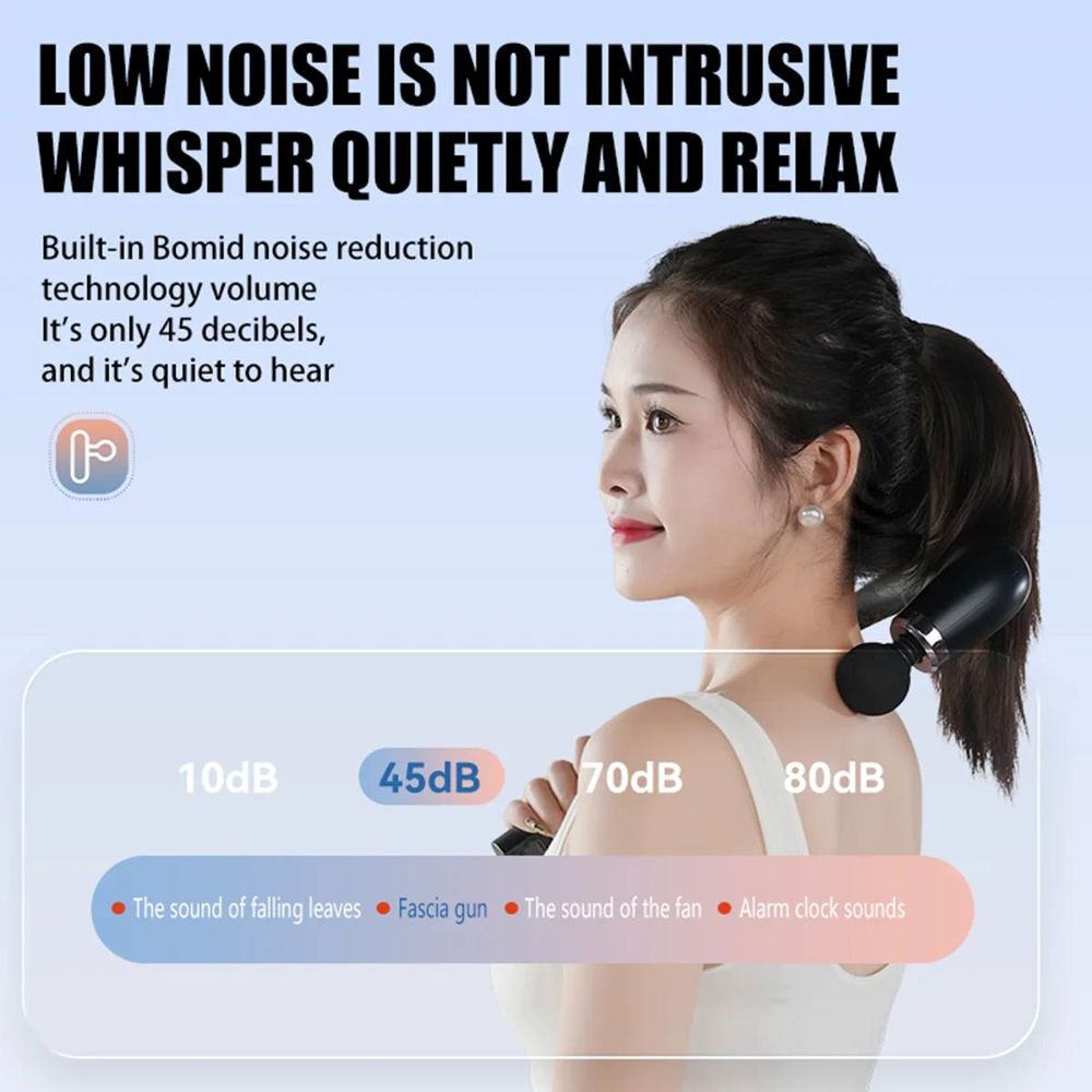 جهاز تدليك العضلات المحمول (Fascial Gun Massage) – موديل GB-868_thumbnail_2